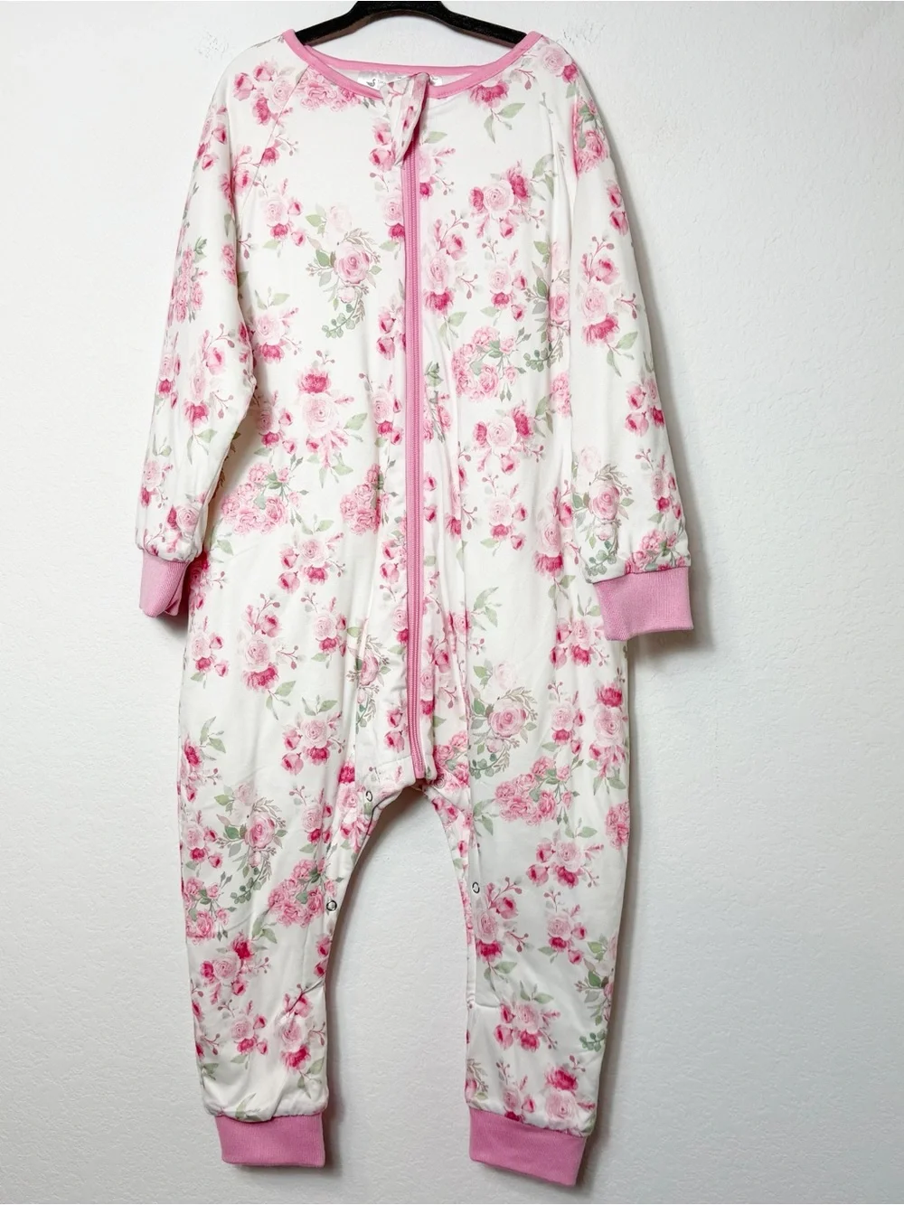 Litto Goose Pink Floral Sleep Sack Toddler XL 3T-4T NWOT
